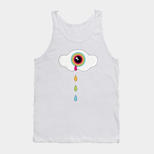 Tears of a Rainbow Cyclops Cloud Tank Top